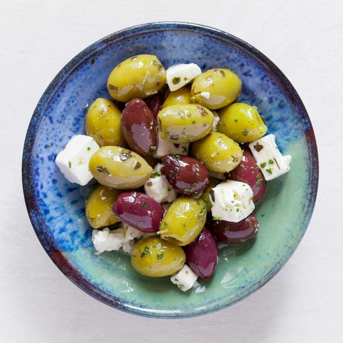 Mixed Olives with Feta - Real Olive Company
