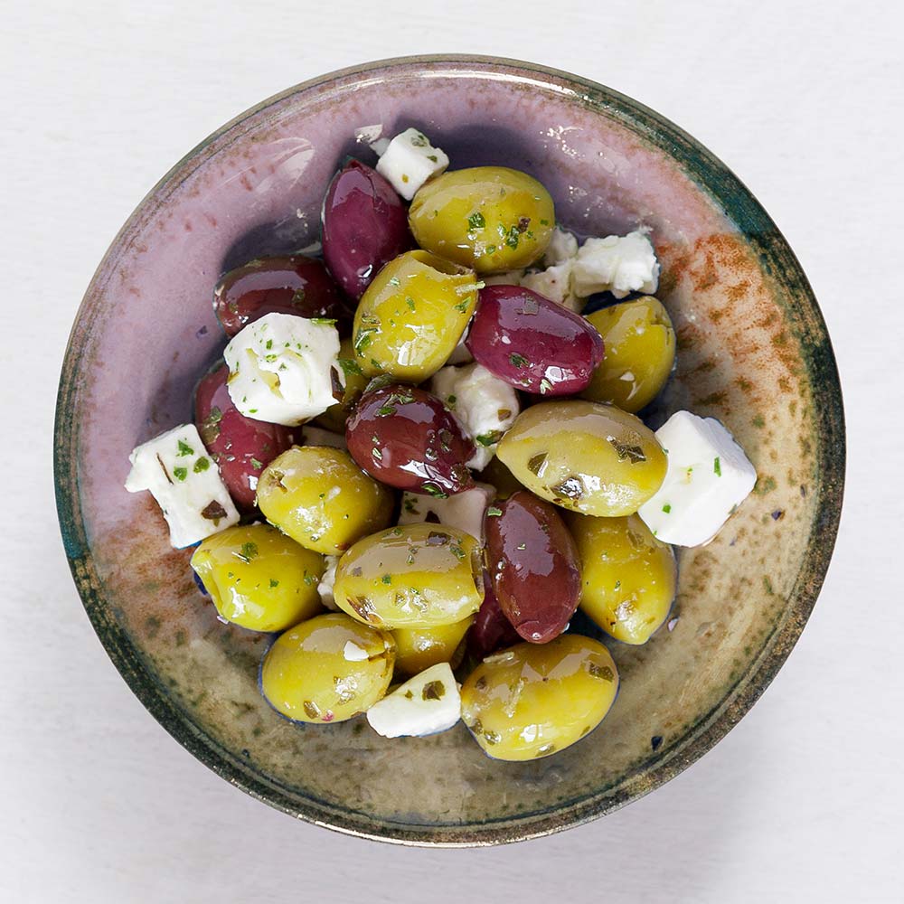 Mixed Olives with Feta - Real Olive Company