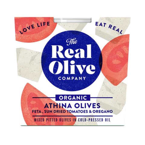Organic Lemon, Thyme & Black Pepper1kg Olives - The Real Olive Company