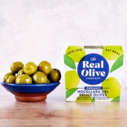 Organic Nocellara del Belice Olives<br><span class="deli-pot-weight">(210g ORIGINAL SIZE)</span>