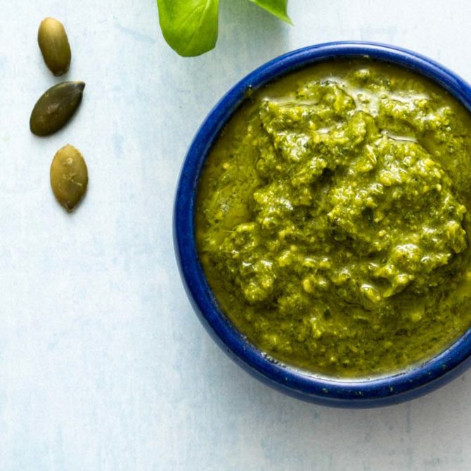 Fresh Basil Pesto(150g) - The Real Olive Company