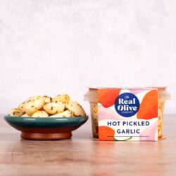 Hot Pickled Garlic Antipasti<br><span class="deli-pot-weight">(120g)</span>