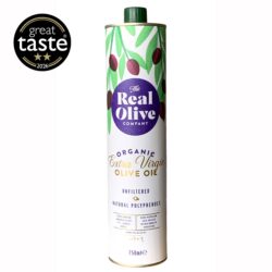 Organic Unfiltered Polyphenol-Rich Greek Extra Virgin Olive Oil