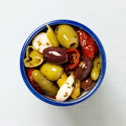 Antipasti in a bowl
