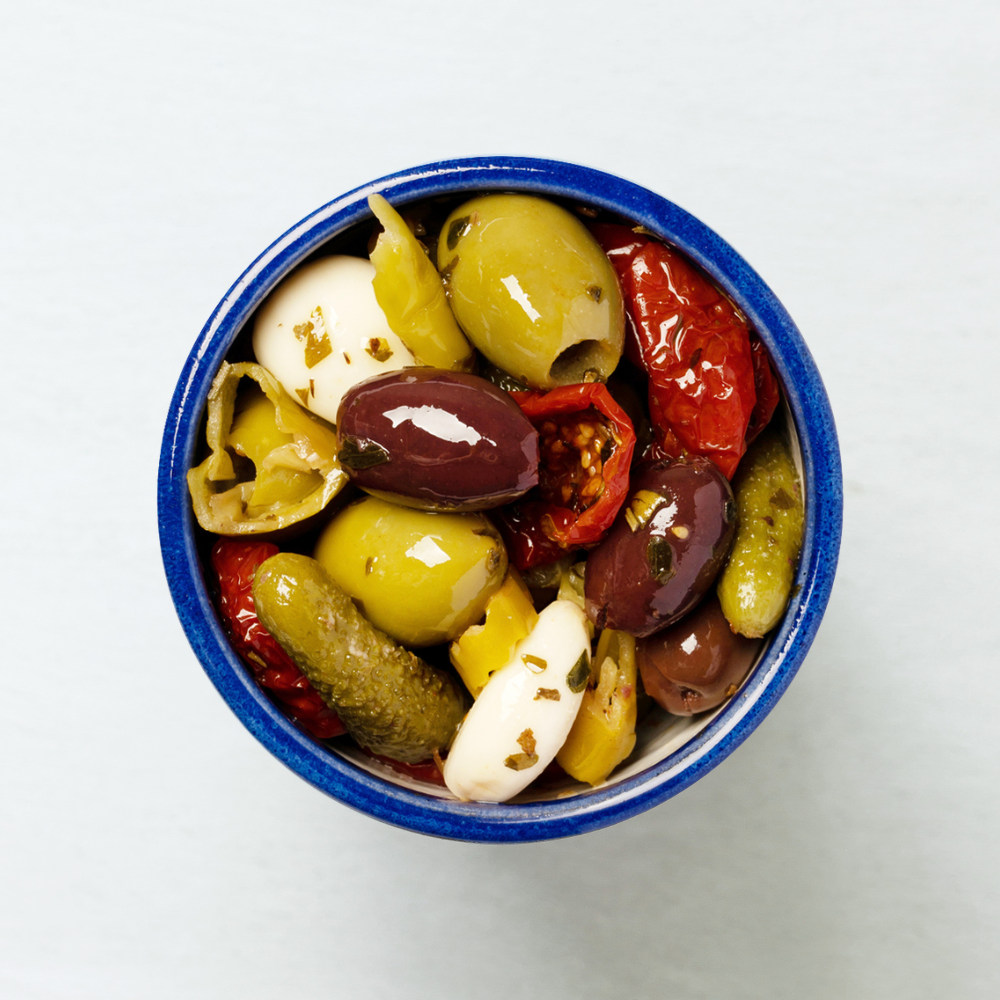 Antipasti in a bowl