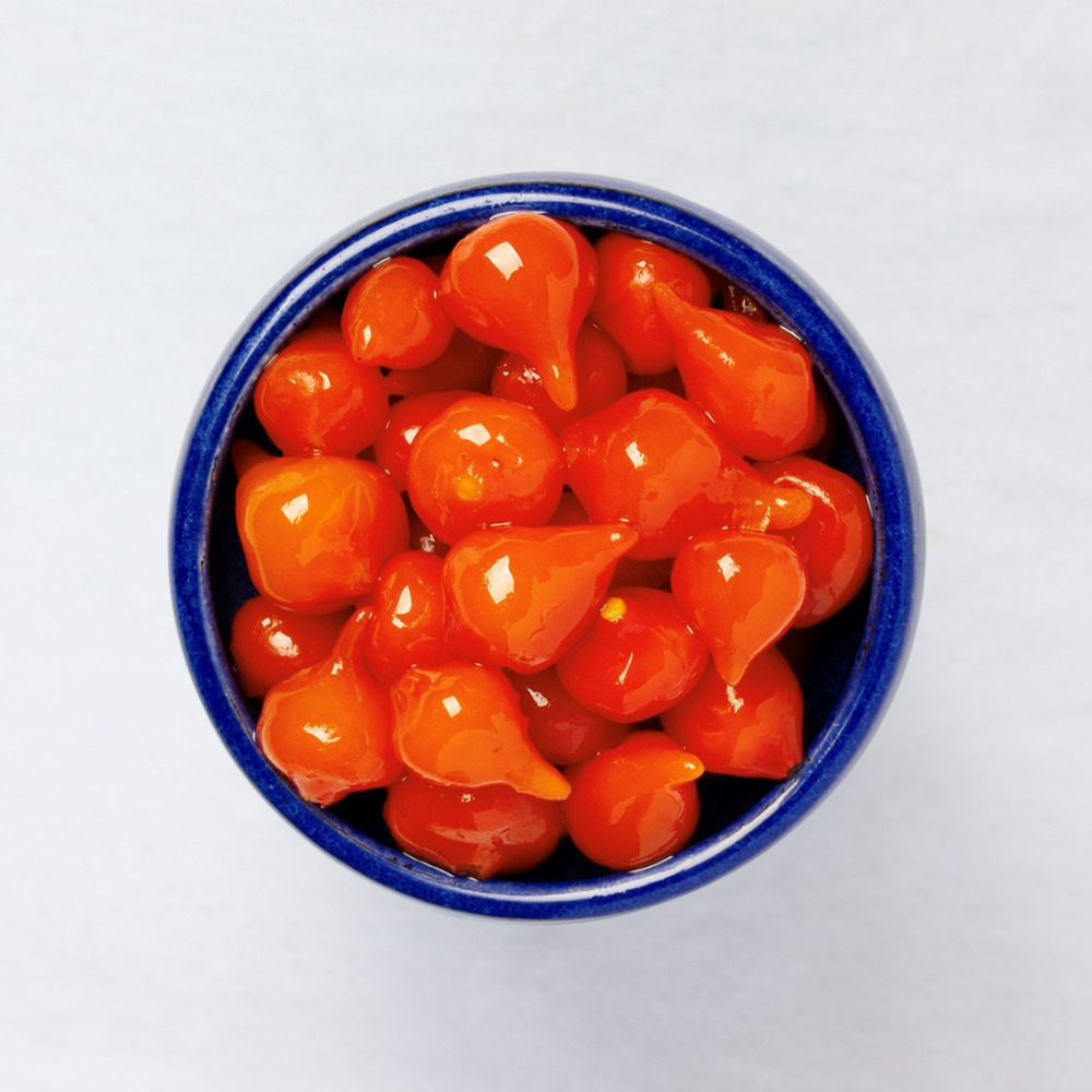 Lily Peppers in a bowl