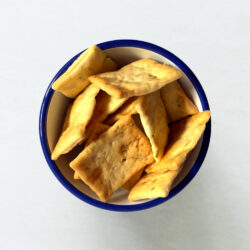 Crostini in a bowl